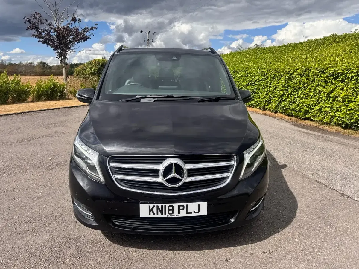 Used Mercedes V220 163 HP (119 kW) 2018 Black MPV
