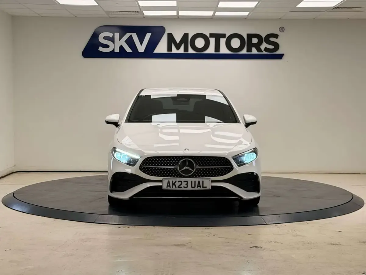 Used Mercedes A200 AMG Line Premium 2023 White Hatchback