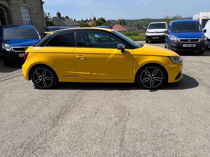 Used Audi A1 Basis 2014 Yellow Hatchback
