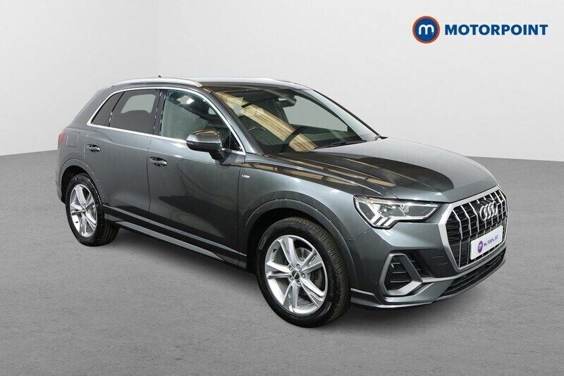 Grey Used 2020 Audi Q3 S-Line SUV | £23,249 (Fair price) - Image 1/4