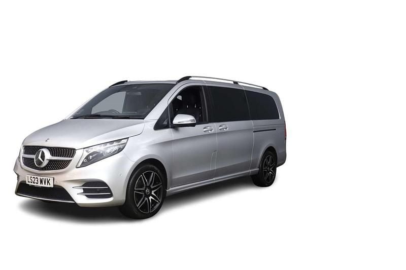 Used Mercedes V300 AMG line 2023 Silver MPV