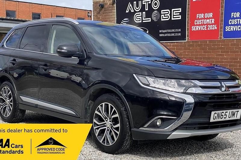 Used Mitsubishi Outlander 150 HP (110 kW) 2015 Black SUV
