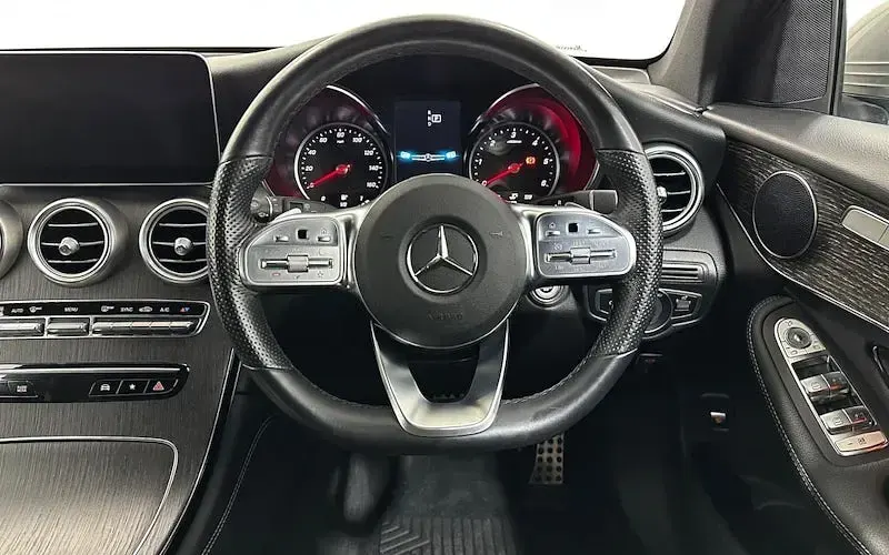 Used Mercedes GLC220 AMG line 194 HP (142 kW) 2020 Silver SUV