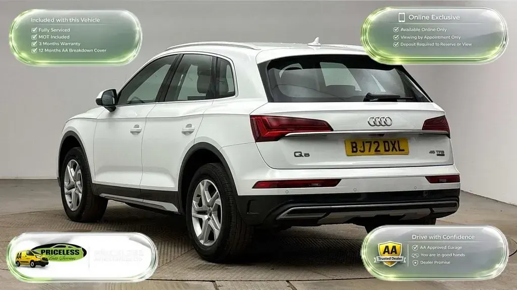 Used Audi Q5 Sport 2022 White SUV