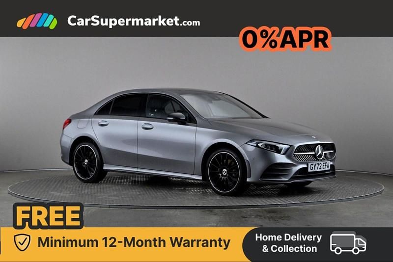 Grey Used 2022 Mercedes A250 AMG Line Premium Plus Sedan | £30,997 - Image 1/4