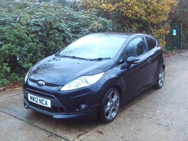 Used Ford Fiesta Zetec 2012 Black Hatchback