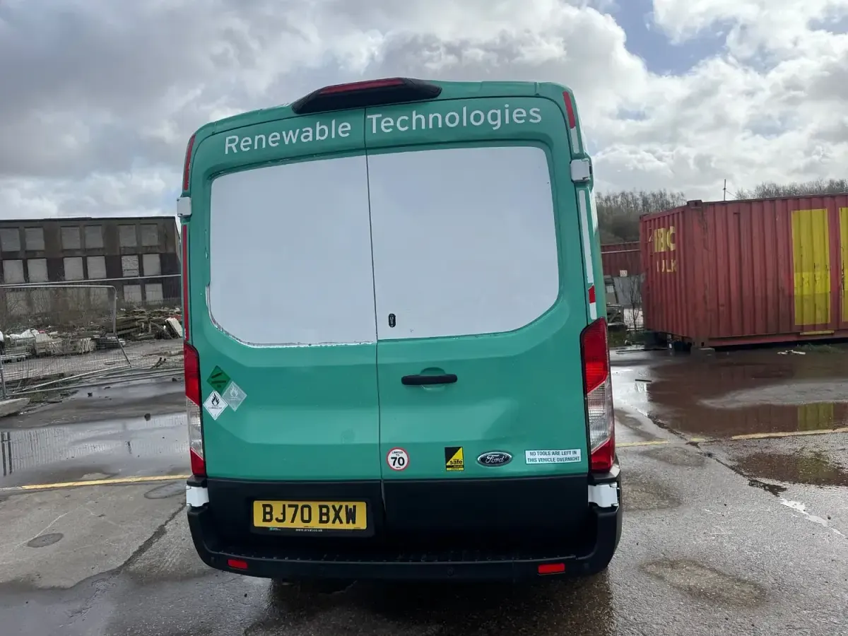 Used Ford Transit Trend 130 HP (95 kW) 2020 White Van