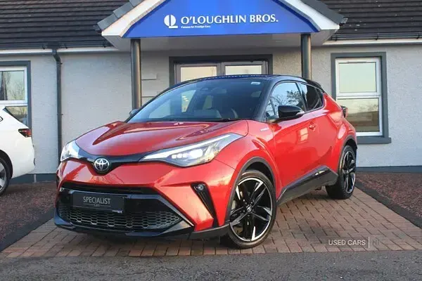 Used Toyota C-HR Sport 122 HP (89 kW) 2022 Red/black SUV