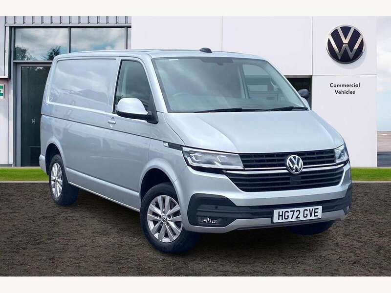 Silver Used 2022 VW T6.1 Highline Van | £29,989 (A bit pricey) - Image 1/3