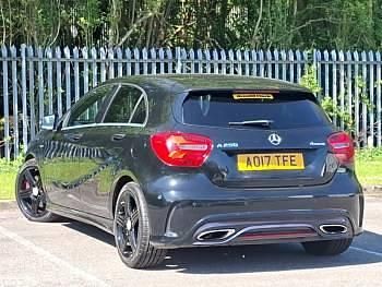 Used Mercedes A250 Premium 218 HP (160 kW) 2017 Black Hatchback