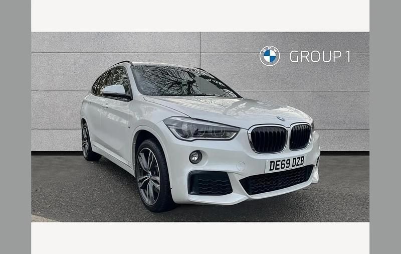 Mineral white Used 2019 BMW X1 M Sport SUV | £16,895 (Fair price) - Image 1/4