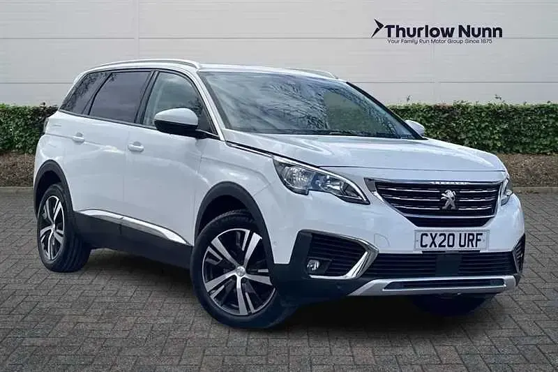 Second-hand Peugeot 5008 Allure 131 CP (96 kW) 2020 Alb SUV