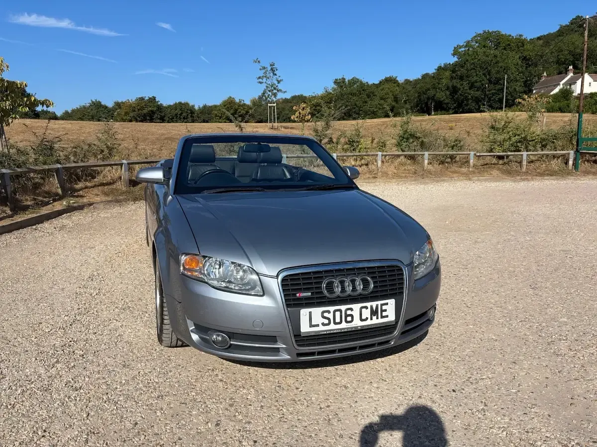 Used Audi A4 Cabriolet S-Line 2006 Silver Cabriolet