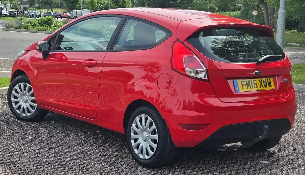 Used Ford Fiesta Style 2015 Red Hatchback