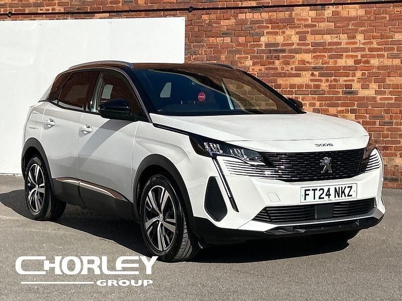 White Used 2024 Peugeot 3008 Allure SUV | £18,473 (Fair price) - Image 1/4
