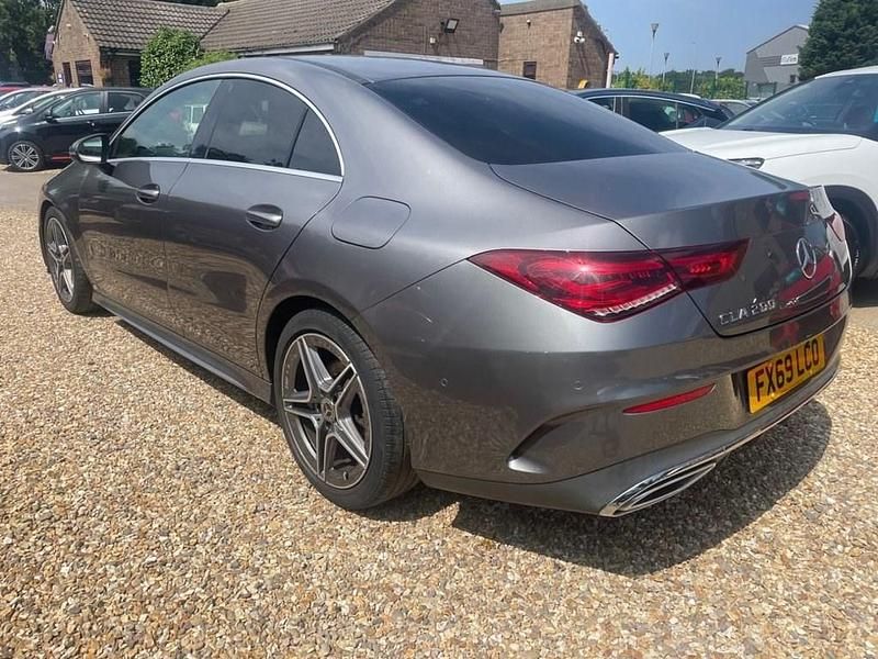 Used Mercedes CLA200 AMG line 163 HP (119 kW) 2019 Grey Coupe