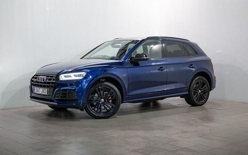 Blue Used 2017 Audi Q5 S-Line SUV | £18,210 (Fair price) - Image 1/4