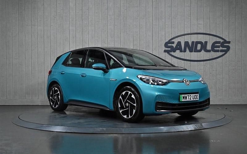 Used VW ID.3 Pro Performance 150 kW (204 HP) 2021 Turquoise Hatchback