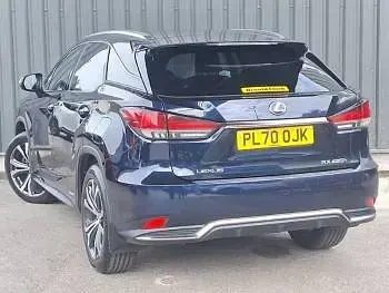 Used Lexus RX450h 313 HP (230 kW) 2020 Blue SUV