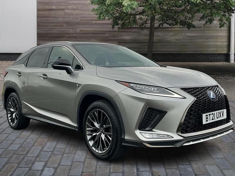 Silver Used 2021 Lexus RX450h Sport Line SUV | £33,400 (Fair price) - Image 1/4