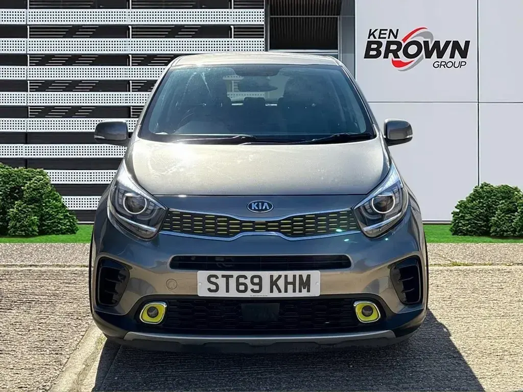 Used Kia Picanto X-Line 84 HP (61 kW) 2019 Silver Hatchback