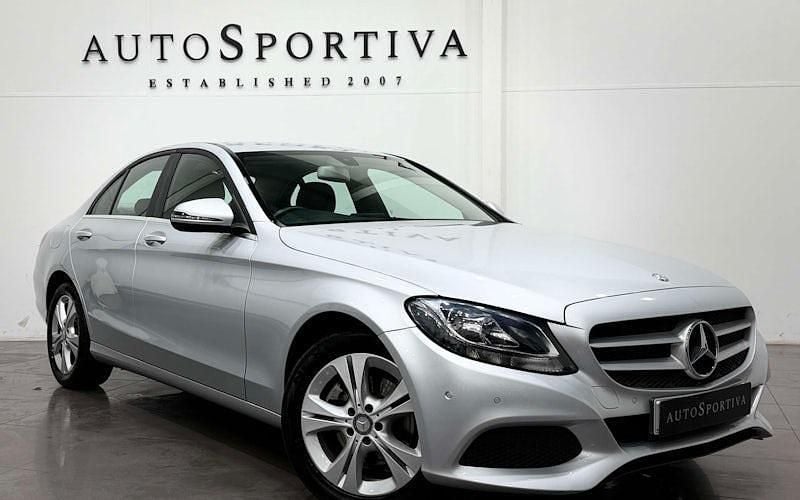 Silver Used 2016 Mercedes C200 Executive Sedan | £11,490 (Good price) - Image 1/3