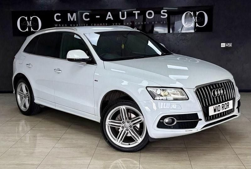 Used Audi Q5 S-line plus 177 HP (130 kW) 2015 White SUV