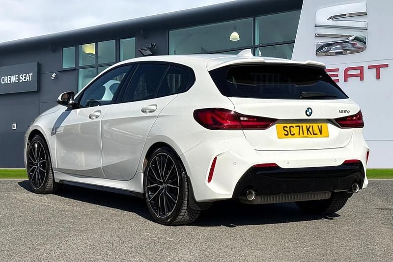 Used BMW 128 Shadowline 2022 White Hatchback