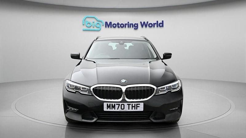 Used BMW 320 Sport Line 184 HP (135 kW) 2021 Black Estate