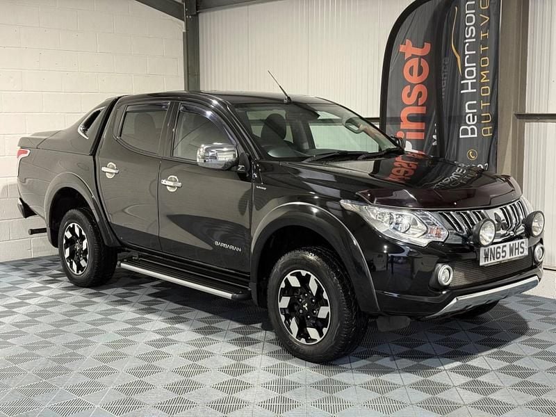 Black Used 2015 Mitsubishi L200 Pickup | £17,495 (Expensive) - Image 1/4