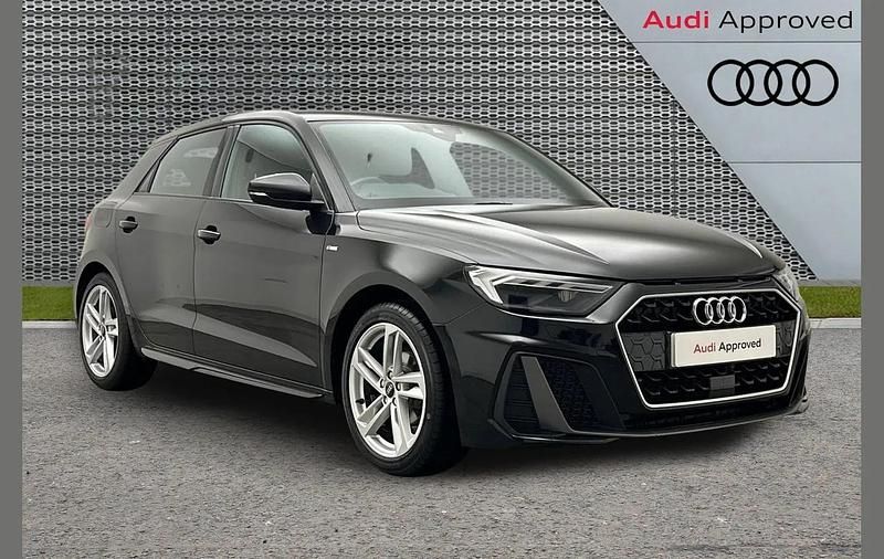 Used Audi A1 S-Line 94 HP (69 kW) 2022 Black Hatchback