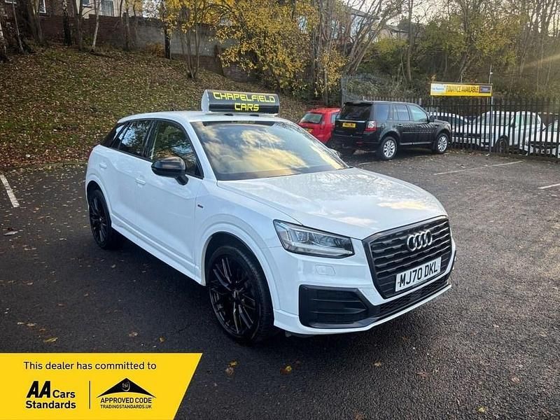 Used Audi Q2 Black Edition 116 HP (85 kW) 2020 White SUV