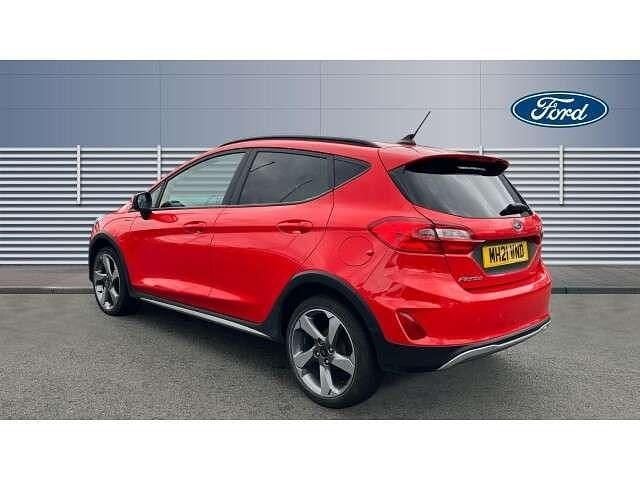 Usado Ford Fiesta Active 100 HP (73 kW) 2021 Vermelho Citadino