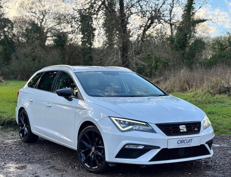White Used 2017 Seat Leon FR Estate | £6,999 (Fair price) - Image 1/4
