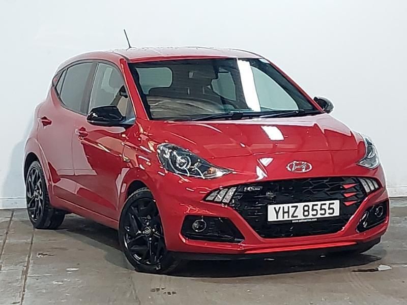 Red Used 2022 Hyundai i10 N Line Hatchback | £12,998 (Fair price) - Image 1/4