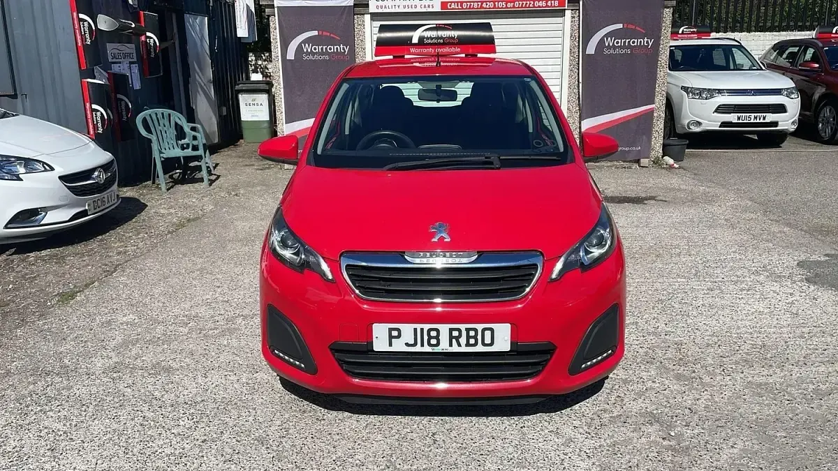 Used Peugeot 108 Active 2018 Red Hatchback
