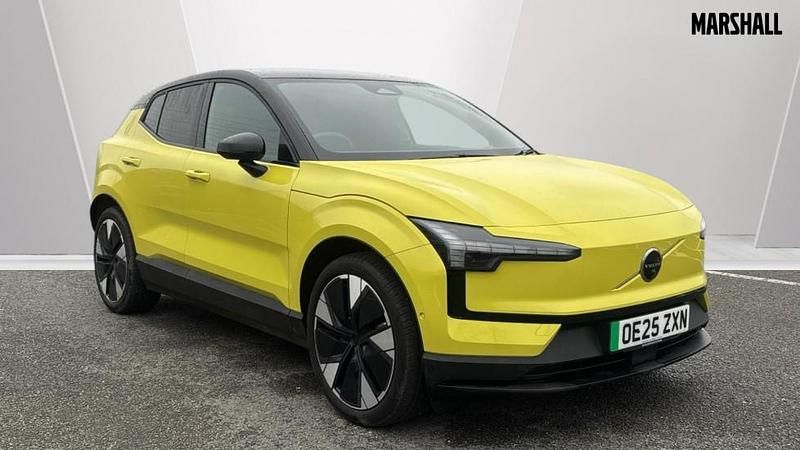 Yellow Used 2025 Volvo EX30 Performance SUV | £29,969 (Fair price) - Image 1/4