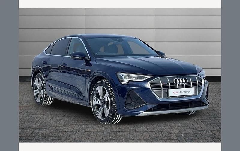 Used Audi e-tron Sportback S-Line 230 kW (313 HP) 2021 Blue SUV
