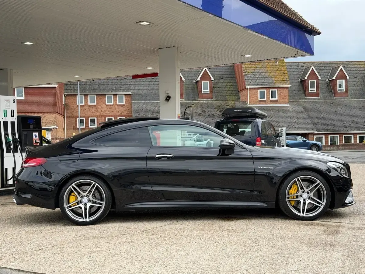 Used Mercedes C63 AMG Premium Plus 2016 Black Coupe