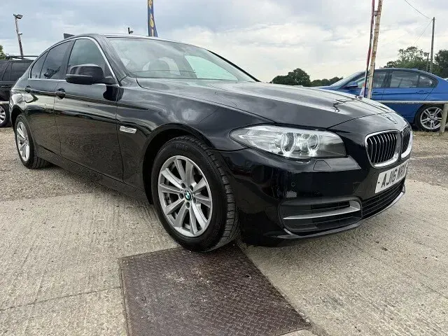 Used BMW 520 2016 Black Sedan