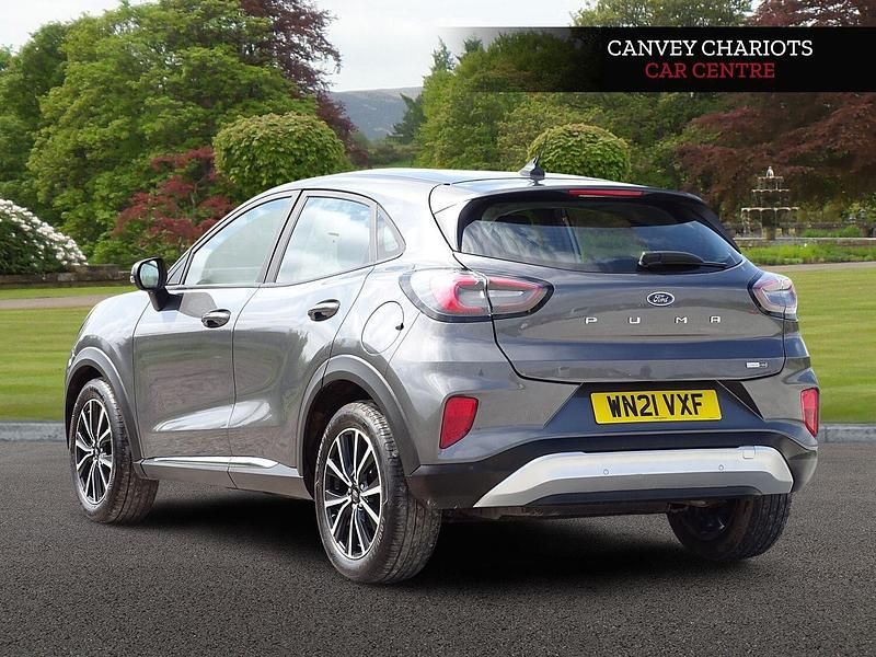 Usado Ford Puma Titanium 125 HP (91 kW) 2021 Cinzento SUV