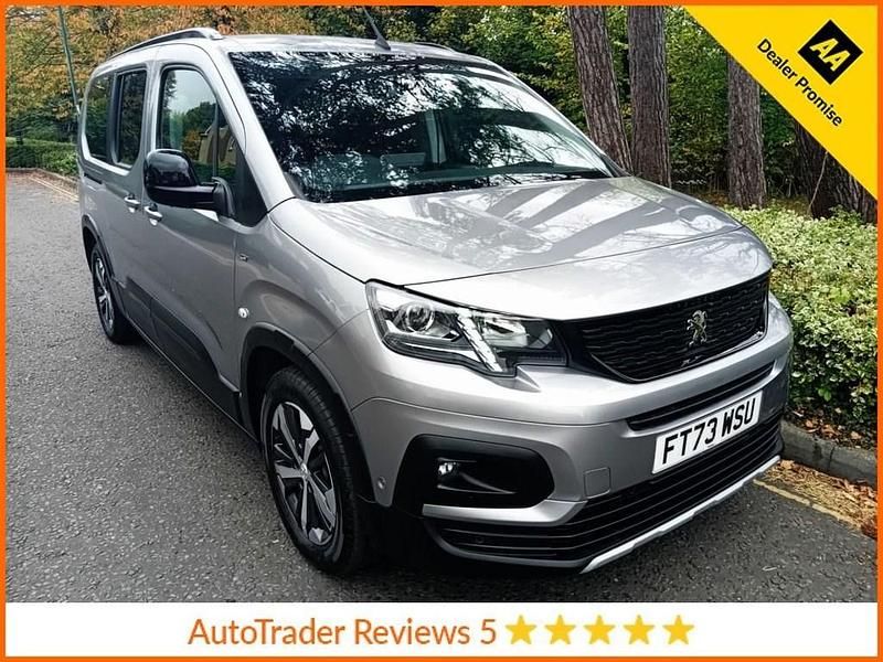 Grey Used 2024 Peugeot e-Rifter GT MPV | £20,990 (Fair price) - Image 1/4