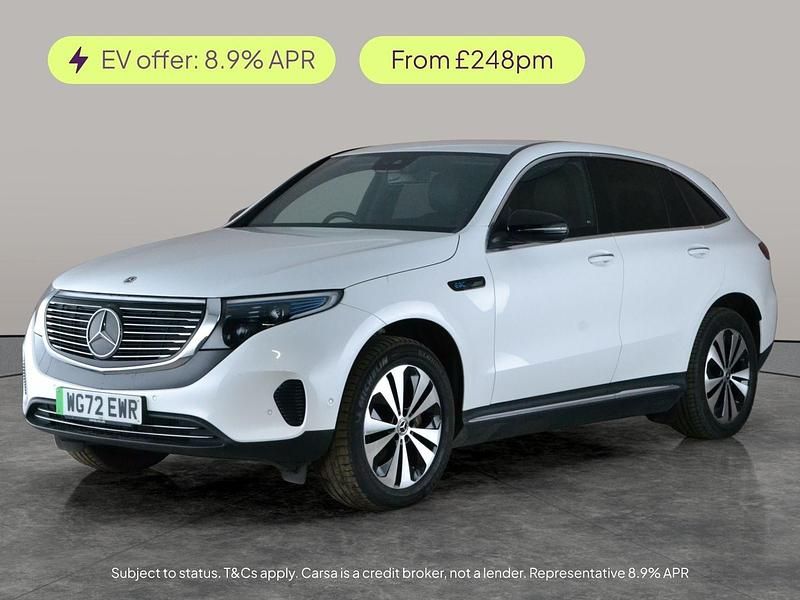 Used Mercedes EQC400 300 kW (408 HP) 2022 White SUV