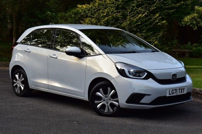White Used 2021 Honda Jazz Hybrid Hatchback | £14,300 (Fair price) - Image 1/4