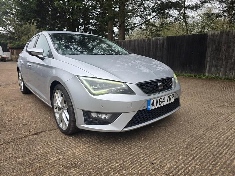 Used Seat Leon FR 150 HP (110 kW) 2014 Silver Hatchback