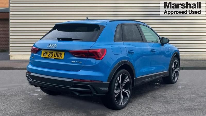 Used Audi Q3 S-Line 150 HP (110 kW) 2020 Blue SUV