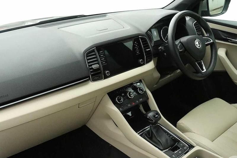 Used Skoda Karoq 110 HP (80 kW) 2018 Cappuccino beige metallic SUV