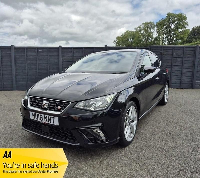 Black Used 2018 Seat Ibiza FR Hatchback | £10,494 (Fair price) - Image 1/4