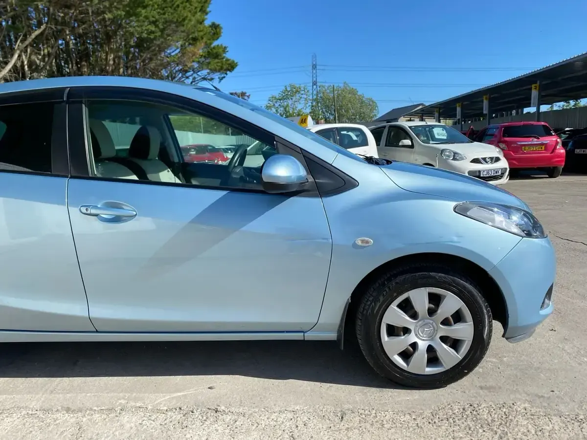 Used Mazda Demio 2010 Blue Hatchback