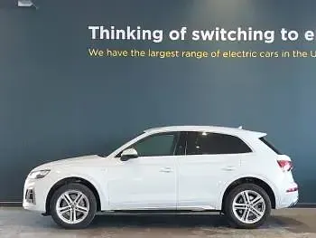 Used Audi Q5 S-Line 204 HP (150 kW) 2021 White SUV